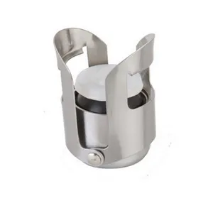 Stainless steel champagne stopper wine bottle sealer fresh keeper sealing plug bar tool