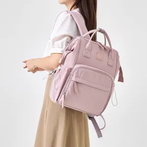 Large Capacity Diaper Backpack For Women Waterproof Fashion Mommy Bag Multi-Function Baby Nappy Bag Travel Backpack