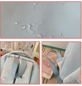 Süßer Cartoon Rucksack für Damen, große Schultasche mit niedlichem Design und tollem Stoff.