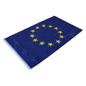 Λεπτομέρεια σημαίας Ευρωπαϊκής Ένωσης, 90x150cm πολυεστέρας με μεταλλικές οπές για ανάρτηση.