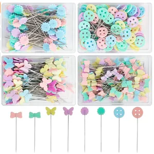 Colorful Decorative Straight Pins Plastic Head Sewing Pins For Quilting Patchwork Craft And DIY Handcraft Tool