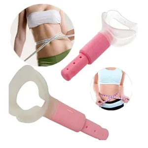 Three stage facial breathing exerciser plastic mouth training tool for fitness and slimming.