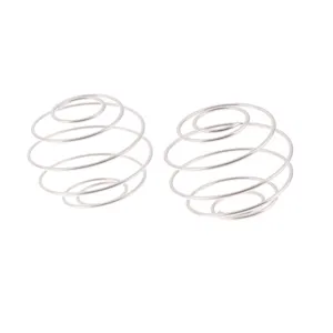 Boule de mélange en acier inoxydable pour shaker de poudre de protéine fitness.
