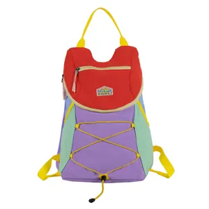Mochila colorida dopamina exterior ocio senderismo elegante bolsa de viaje para mujeres