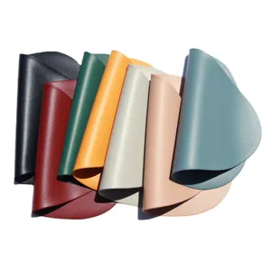 Nordische Kunstleder Tischset wasserdicht waermeisolierung Tischmatte modernes Design.