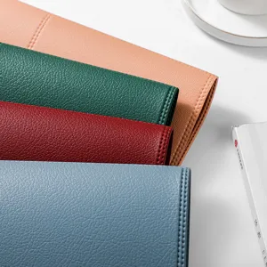 Set da tavola in pelle rettangolare stile europeo impermeabile resistente al calore