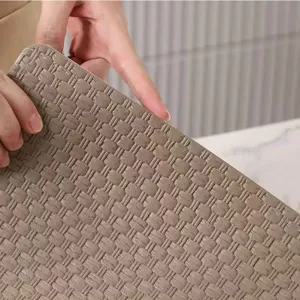 Σουπλά τραπεζιού πλεγμένο PVC απο συνθετικό δέρμα ανθεκτικό στη θερμότητα αδιάβροχο