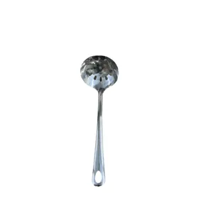 Edelstahl Schaumlöffel Küchen Kochgeschirr Utensil für Haushalt Suppe Kochen Schaufel 01
