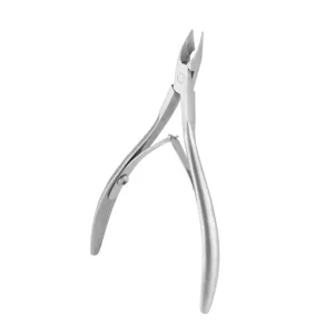 Pince à cuticules en acier inoxydable outil d'art d'ongle professionnel ciseaux de manucure