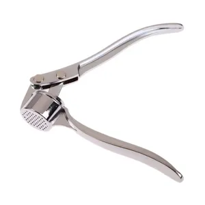 Stainless steel garlic press kitchen manual garlic mincer heavy duty garlic crusher tool