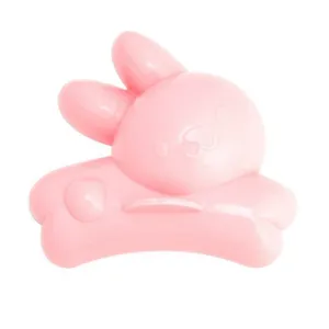 Schattige roze konijn rijst vorm voor bento en sushi DIY maken keuken gereedschap detail.