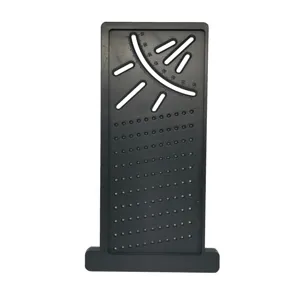 T-shape woodworking scribing ruler multi-function hole measurement angle gauge tool detail