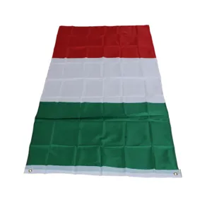High quality national flag with brass grommets durable fabric for outdoor indoor use decoration.