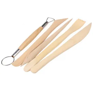 Kit Di Coltelli Da Scultura In Argilla Di Wood Collezione Di Strumenti Da Intaglio Per Ceramica Strumenti Di Modellazione Artistica