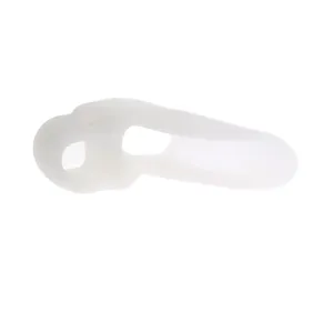 Silikon Zehentrenner Detailansicht, ergonomisches Design zur Korrektur von Zehen.