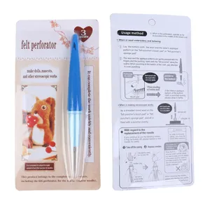 Outil de feutrage à 3 aiguilles DIY pour laine feutrée kit de perforateur avec poignée