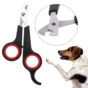 Pet Nail Clipper Stainless Steel Grooming Tool With Ergonomic Handle For Dogs Cats Small Animals Professional Claw Trimmer