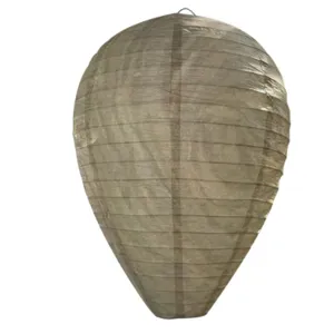 Wasp deterrent nest lantern simulated hornet hanging decoy for outdoor garden yard 28cm