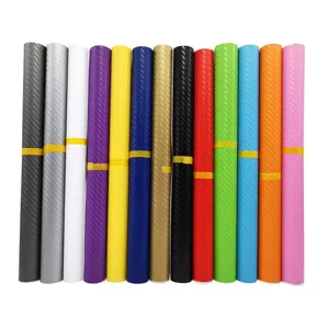 30x127CM 3D Carbon Fiber Vinyl Wrap Sticker Waterproof Car Interior Exterior Decal Film Roll