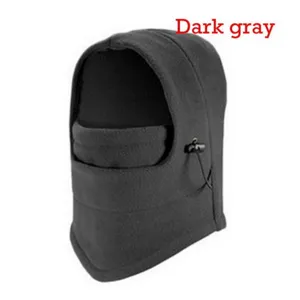 Winter fietsfleece muts thermisch gezichtsmasker outdoor winddichte bivakmuts voor heren.
