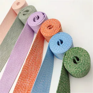 Nastro In Tessuto Jacquard Multicolore Cinturino Tessuto Denso Per Cucire Abiti Accessori Per Borse