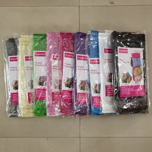 Organizer per borse appendibile a 6 tasche bifacciale in tessuto non tessuto per armadio