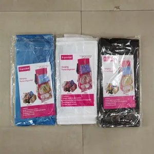 Organizer da appendere per borse a doppia faccia con 6 tasche in tessuto non tessuto per armadio.