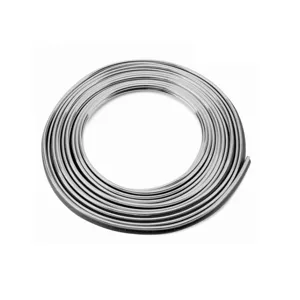 Car interior decorative trim strip chrome silver flexible gap filler styling detail