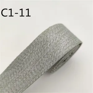 Nastro jacquard 3.8cm largo fettuccia in tessuto rotolo cucito per borse vestiti