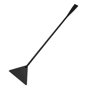 Aquarium sand leveling tool black stainless steel scraper for fish tank landscaping maintenance