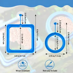 Anello di alimentazione per acquario mangiatoia galleggiante tabella taglie per pesci piccoli.
