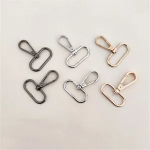 Mosquetón Giratorio de Aleación de Cinc Clip de Perro de Metal Herrajes para Bolsos Conector de Correa de Bolso Accesorios