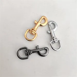 Metal lobster swivel snap hooks set for DIY keychains, bags and jewelry hardware accessories.