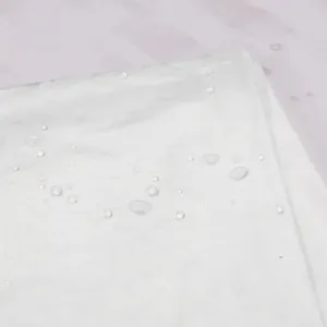 Waterproof PEVA shower curtain, thick mold resistant bathroom curtain white floral design