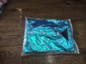 Chemise disco manches courtes métallique homme haut brillant fête clubwear rétro tenue