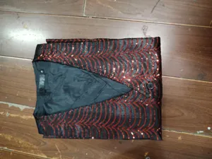 Men's sequin vest stage performance party slim fit shiny waistcoat sparkly event clothing