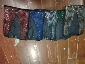 Men's stage performance sequin vest shiny party emcee waistcoat photography costume