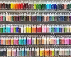 MIYUKI rocaille fai da te forniture artigianali tubi colorati esposizione murale accessori
