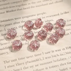 Czech glass faceted abacus beads wheel shape handmade DIY jewelry necklace crafting materials