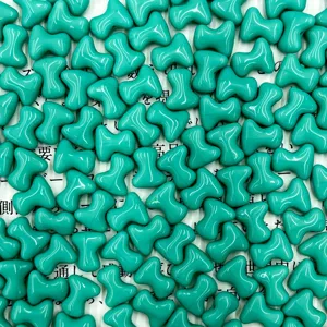 DIY Czech Glass Beads T-Shaped Bone Loose Beads For Jewelry Making Handcrafted Accessories Craft Supplies