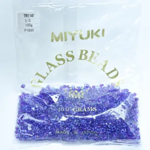 Japanese MIYUKI Triangle Seed Beads Electroplated Glass Beads Assorted Colors For DIY Jewelry Making Craft