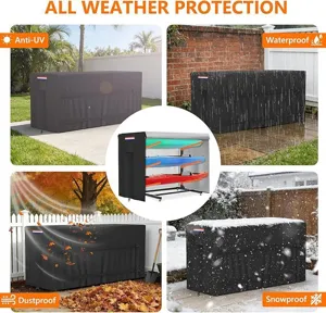 Outdoor waterproof sunproof dustproof flat top yacht cover heavy duty oxford fabric