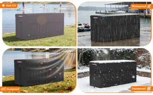 Heavy duty waterproof sunproof oxford fabric outdoor protective cover for yacht and furniture