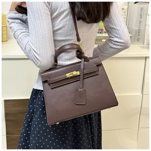 Koreanischer Stil elegante schicke Kelly Tasche Mode minimalistische exquisite Umhängetasche
