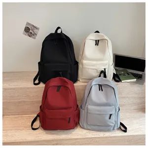 Large capacity student backpack, multi-color casual school bag for daily use and campus style.
