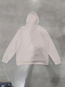 Men's waffle knit casual hooded sweatshirt with long sleeves, solid color pullover design.