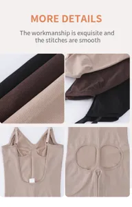 Body shapewear sans couture avec effet push-up, dos nu et finitions exquises.