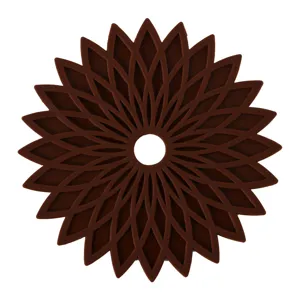 Alfombrilla aislante térmica de silicona estilo nórdico, soporte para ollas y mesa.