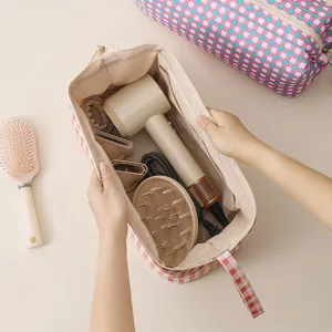Grande capacità borsa porta asciugacapelli organizer da viaggio portatile per accessori.