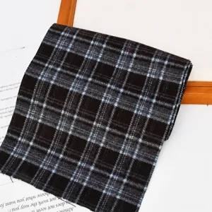 Tira de tela de cuadros retro para coleteros DIY y accesorios para el pelo hechos a mano.